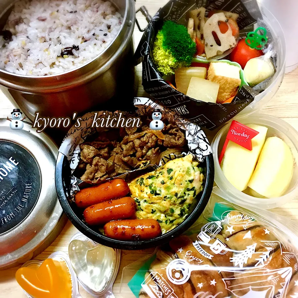 2019/02/19 高校男子弁当|kyoroさん