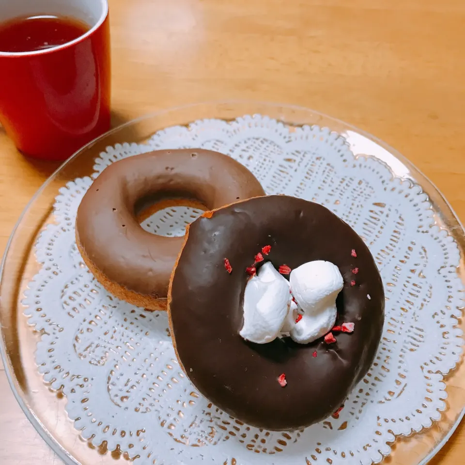 マシュマロチョコレート🍩                                                ミルクチョコレート☕️|ちゃみこさん