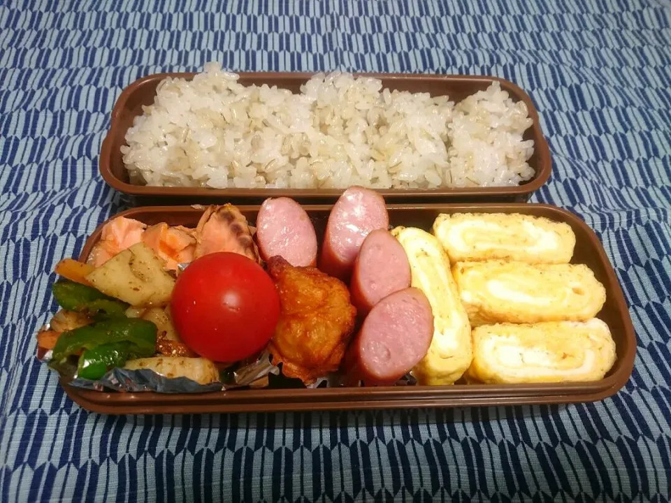 ☆今日のお弁当☆  パパのお弁当作り始めました。|hamamaさん