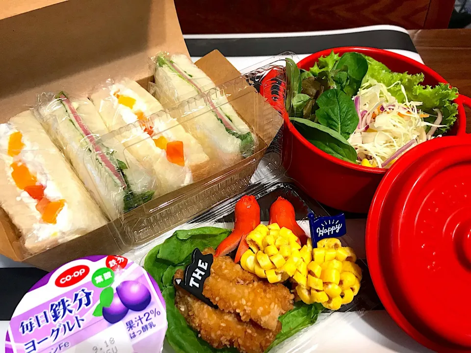 サンドイッチ弁当🥪|miki☀︎さん