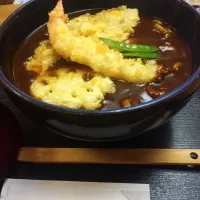 天ぷらカレーうどん|がっし〜さん