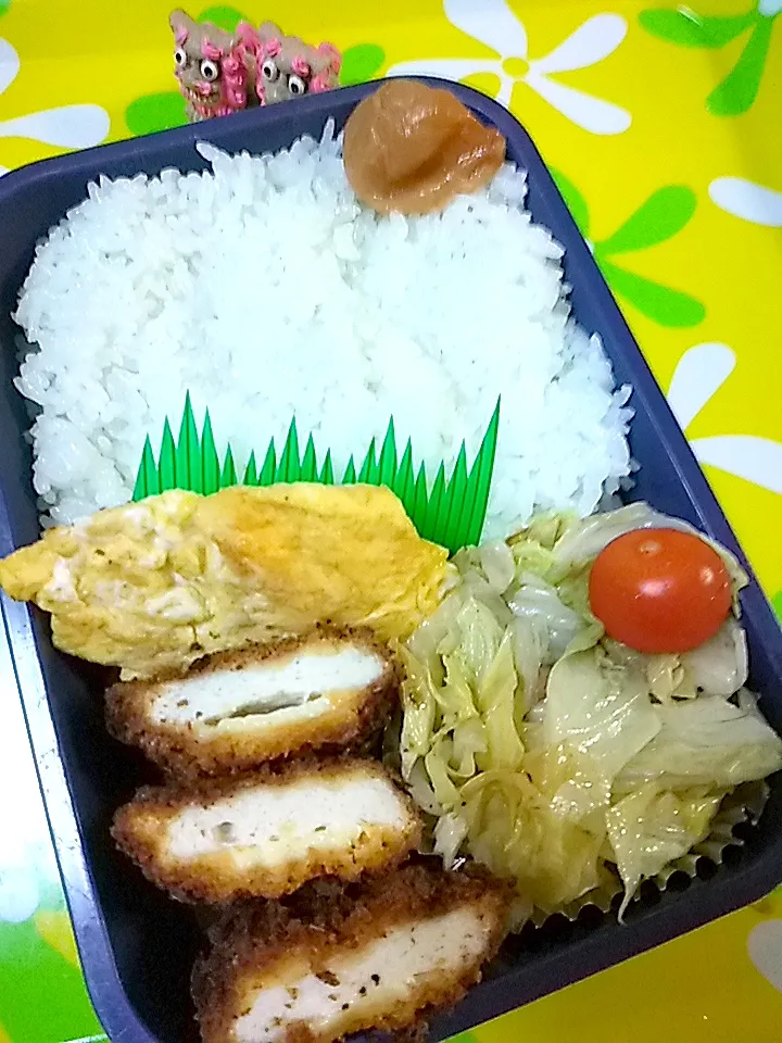 Snapdishの料理写真:夫の弁当|みどりさん