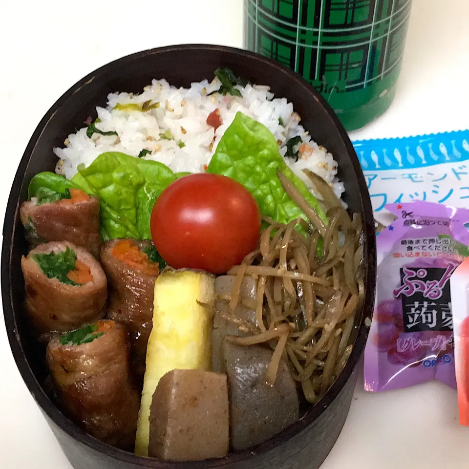 #曲げわっぱ弁当  #男子高校生弁当|さい。さん