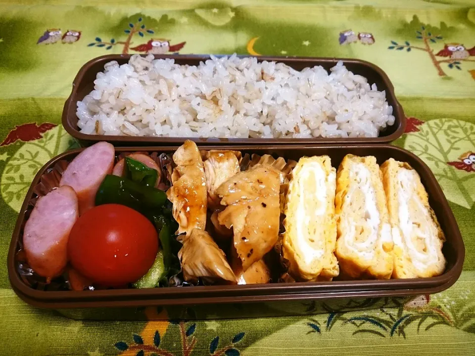 ☆今日のお弁当☆  パパのお弁当作り始めました。|hamamaさん