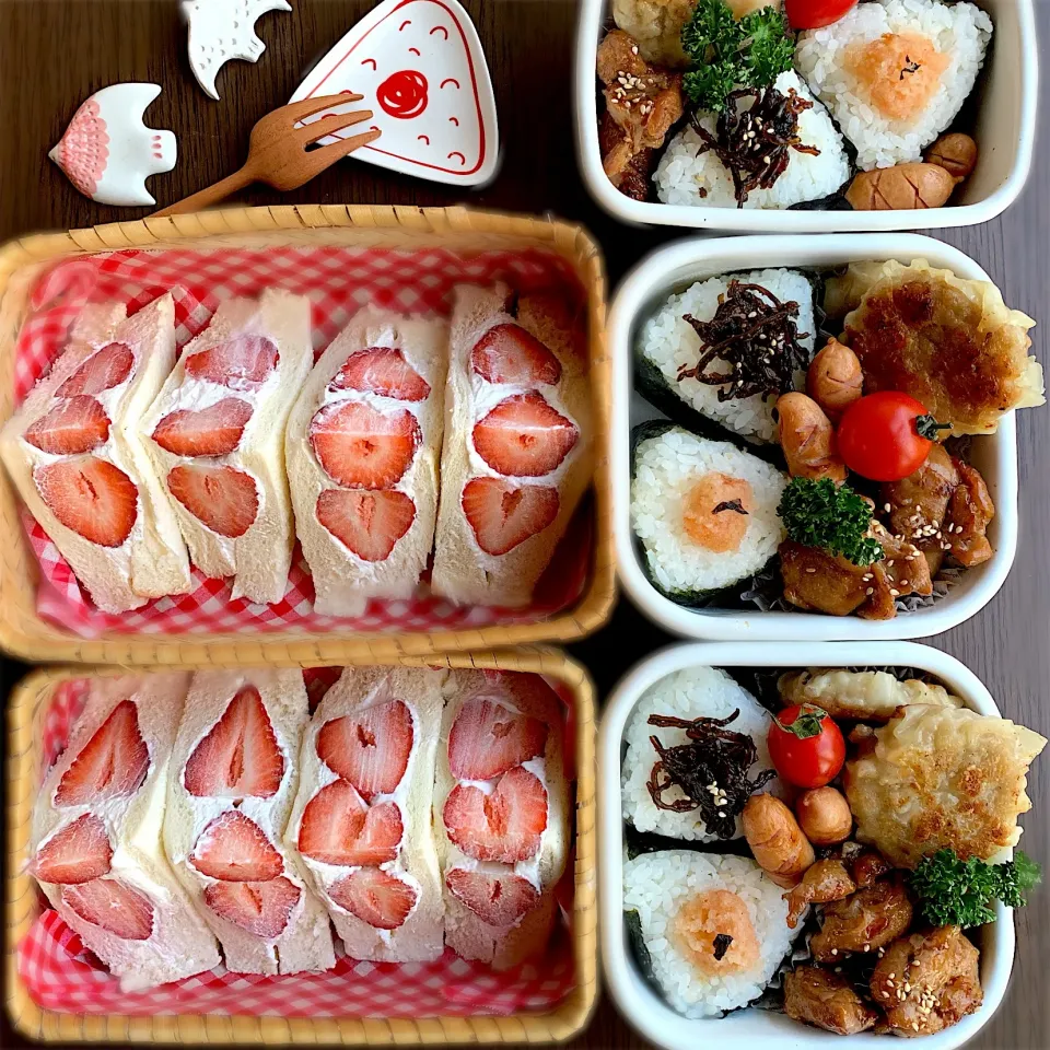 #おにぎり弁当|さえちゃんさん