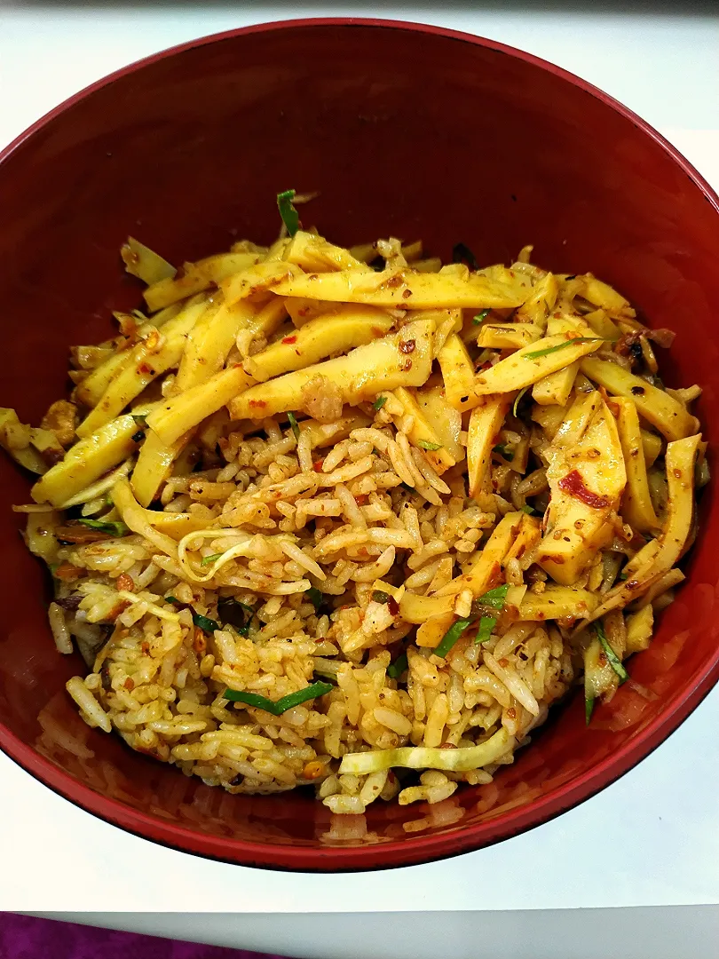 Tofu & White Rice Salad|Ma Shwe Chawさん