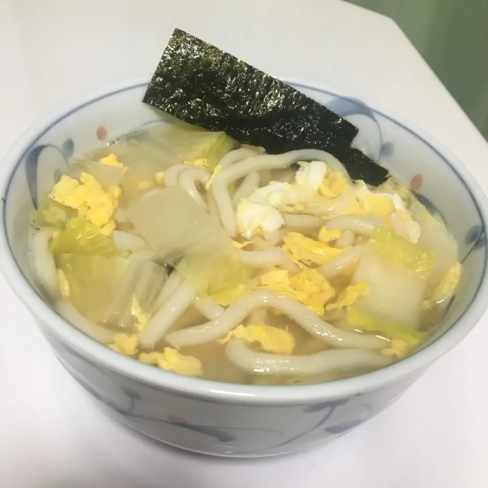 お吸いもので、かき玉うどん|まちゃこさん