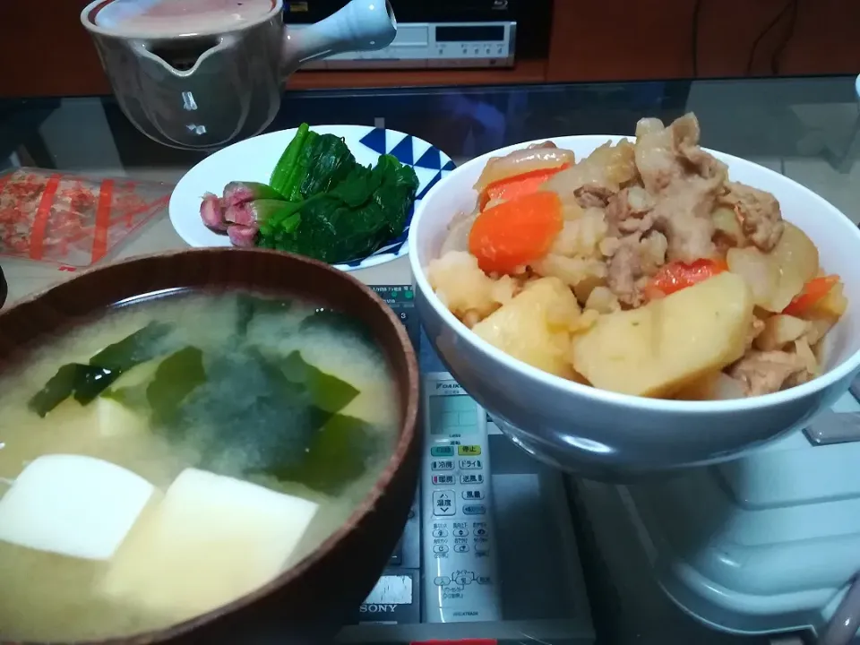 肉じゃが(豚肉)(*´∇｀)ﾉ|たらひろさん