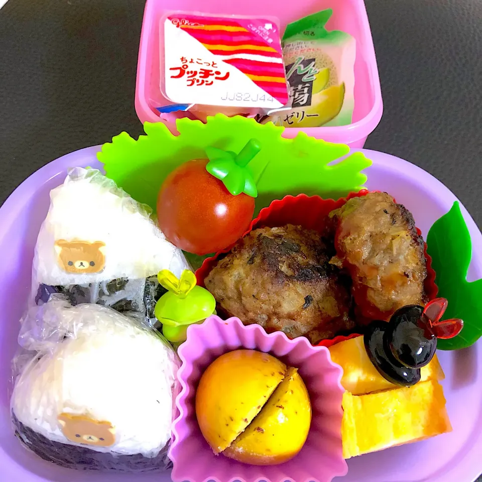 おにぎりハンバーグ弁当|Ikuさん