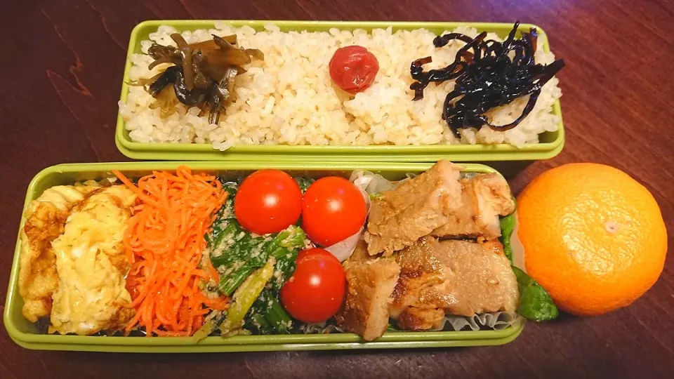 豚の味噌漬け弁当|りょーさん