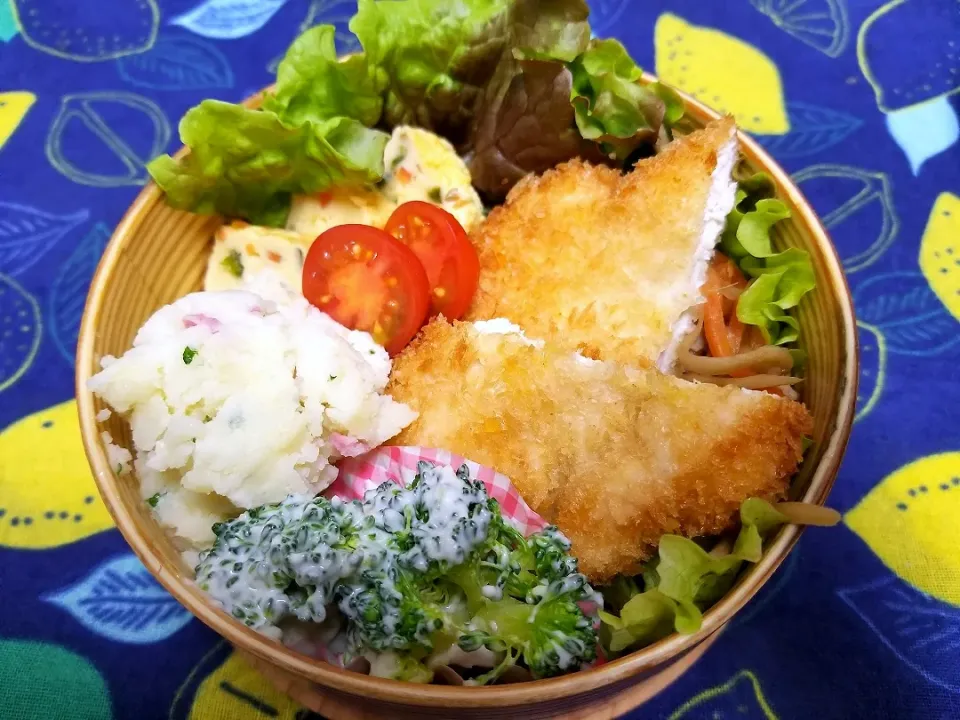 ささみカツ弁当😊|クッキングオヤジさん