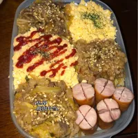 -2食弁当-w|蓮mamaさん