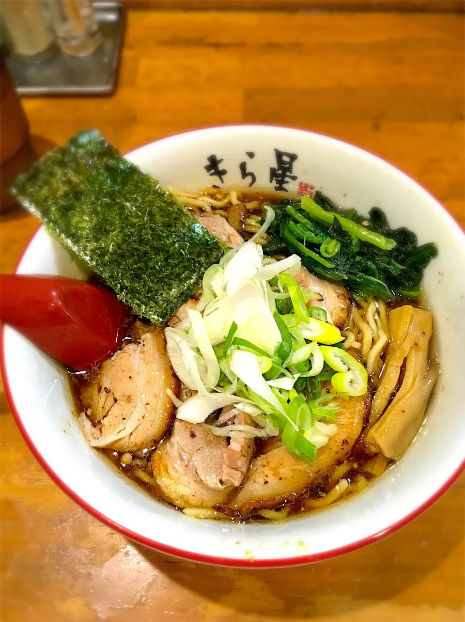 生姜醤油チャーシュー麺＋味玉
@ラーメンきら星|morimi32さん