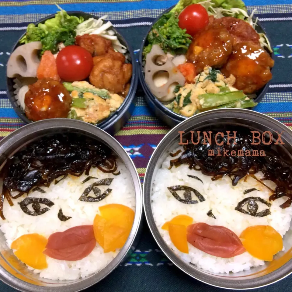 息子＆旦那弁当|miyukiさん