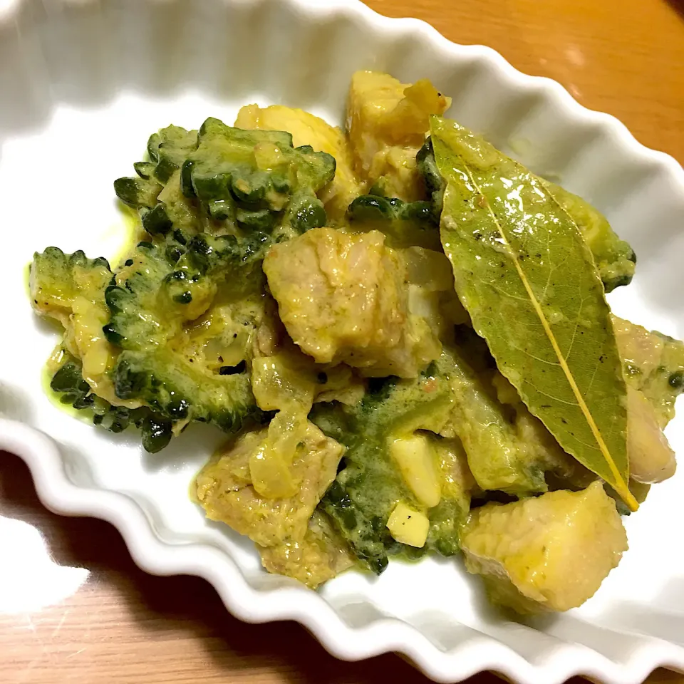 Pork Goya with Coconut Milk and Shrimp Paste|ケー ララ・ジョイさん