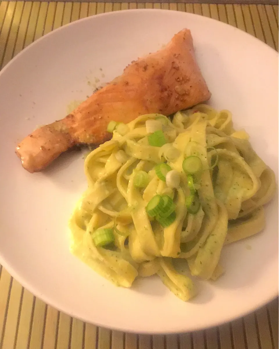 Salmon tagliatelle|Generaalさん