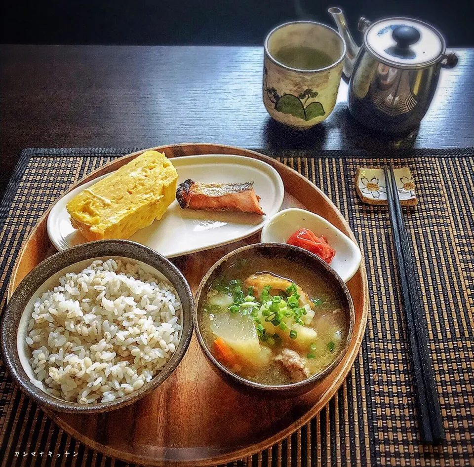 Snapdishの料理写真:朝ご飯🍚🥢|Kashimanakitchenさん