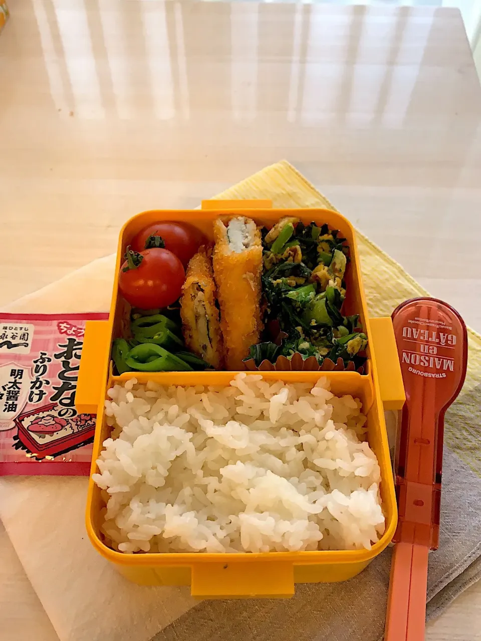 #中学生のお弁当#ちょっと大人のふりかけ|Yoko Hattoriさん