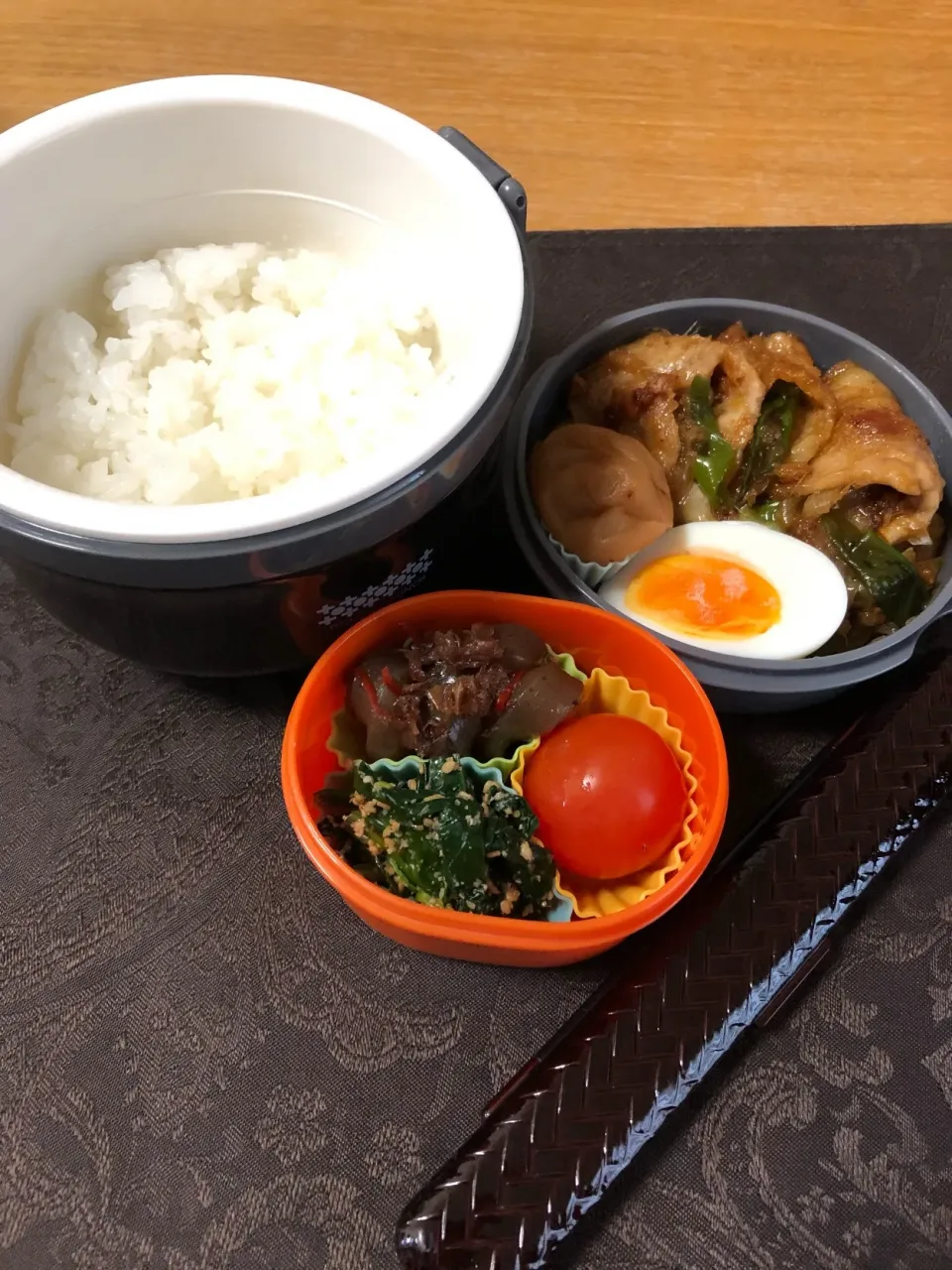 Snapdishの料理写真:新＊生姜焼き弁当|csigapogiさん