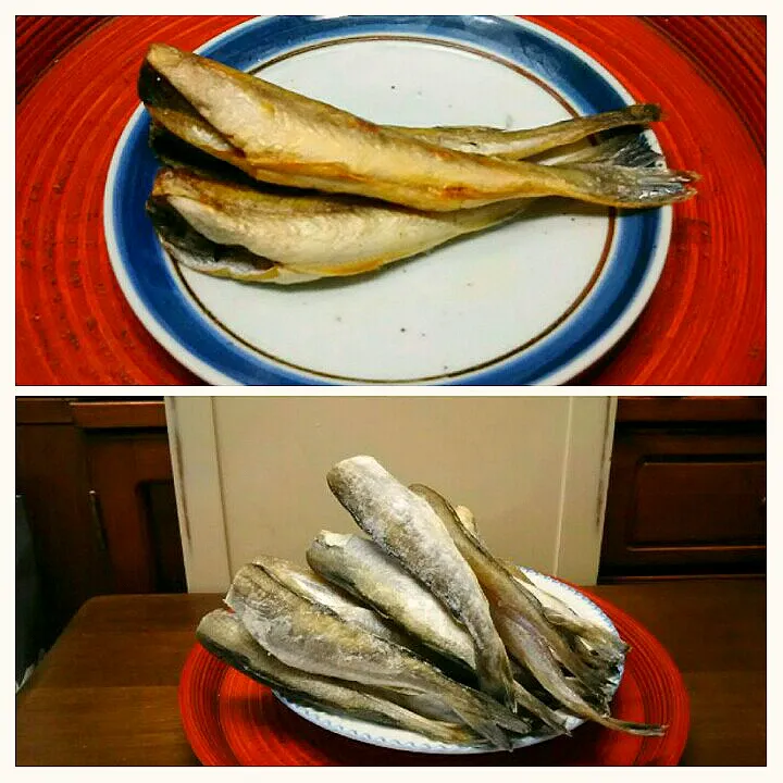 頑張れ北海道❗
第二段は氷下魚😋💕|あらいぐまのしっぽさん