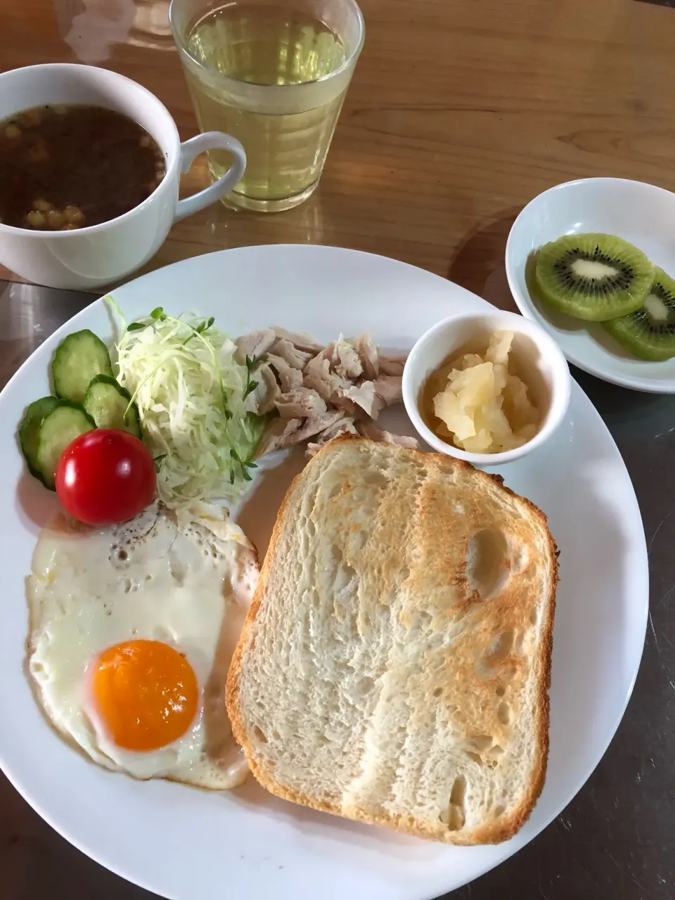 Snapdishの料理写真:ごぱんの朝食|mikoさん