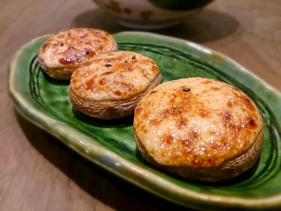 椎茸の明太マヨ焼き|古尾谷りかこさん