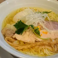 Snapdishの料理写真:#麺活  ~鶏100塩そば~