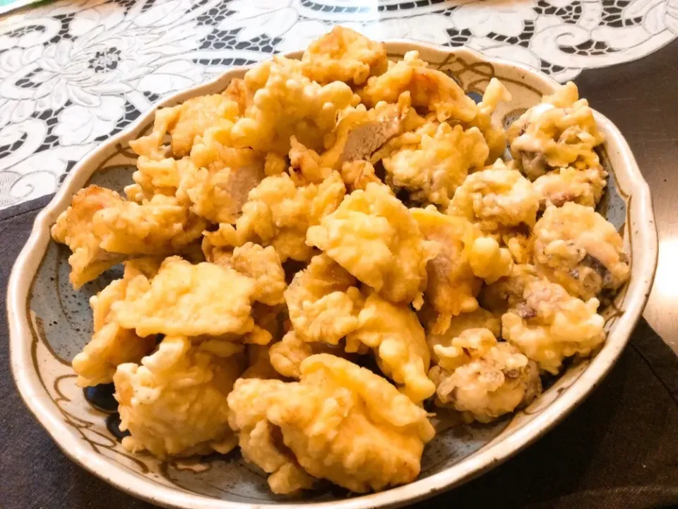 Snapdishの料理写真:大分県名物😋とり天❣️|アライさんさん