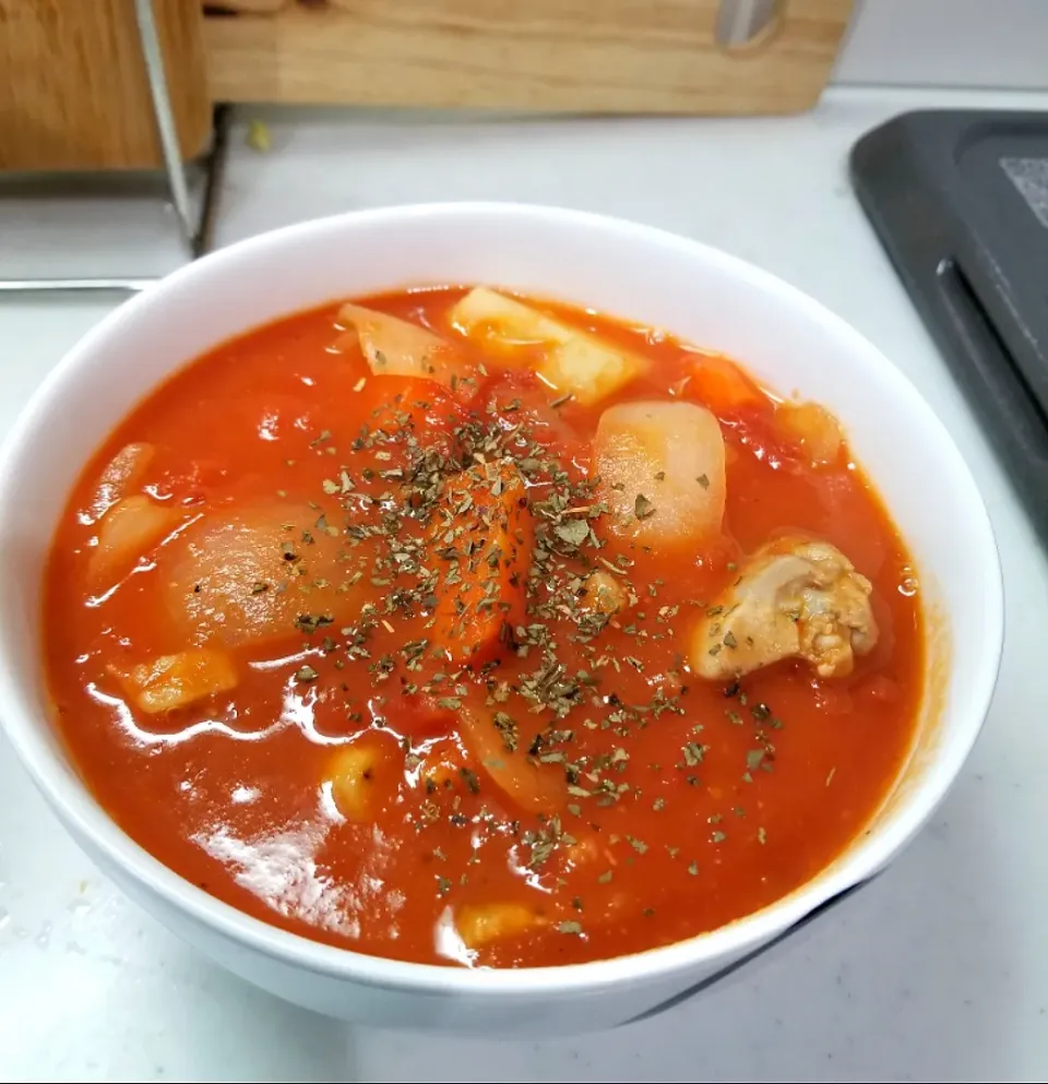 白ワインと鶏肉のトマト煮|dai.noriさん