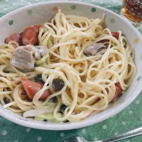 Snapdishの料理写真:クリームパスタ|ももさん