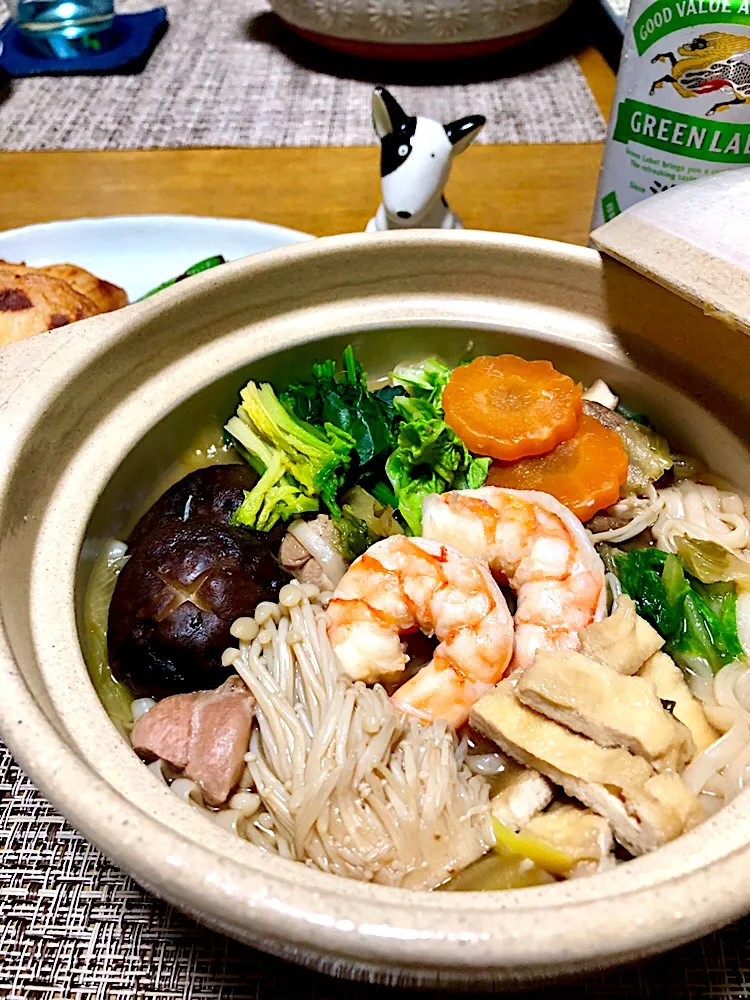 鍋焼きうどん🍲|くっきいママさん