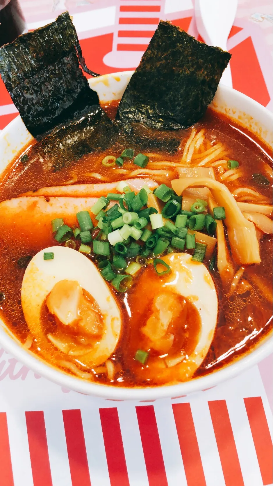 Snapdishの料理写真:赤からラーメンlunch♡2019/02/23|ちび太さん