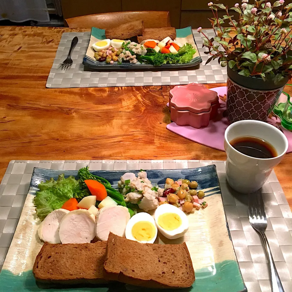 Snapdishの料理写真:朝ごはん 2019・2・25|ローゼルさん