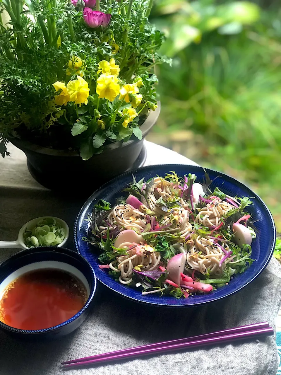 ベジたっぷり蕎麦の朝♪|ちーちさん