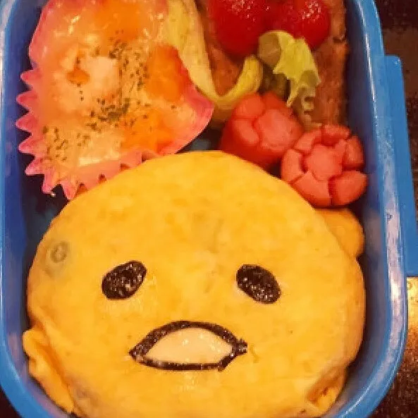 Snapdishの料理写真:ぐでたまお弁当|雑種犬さん