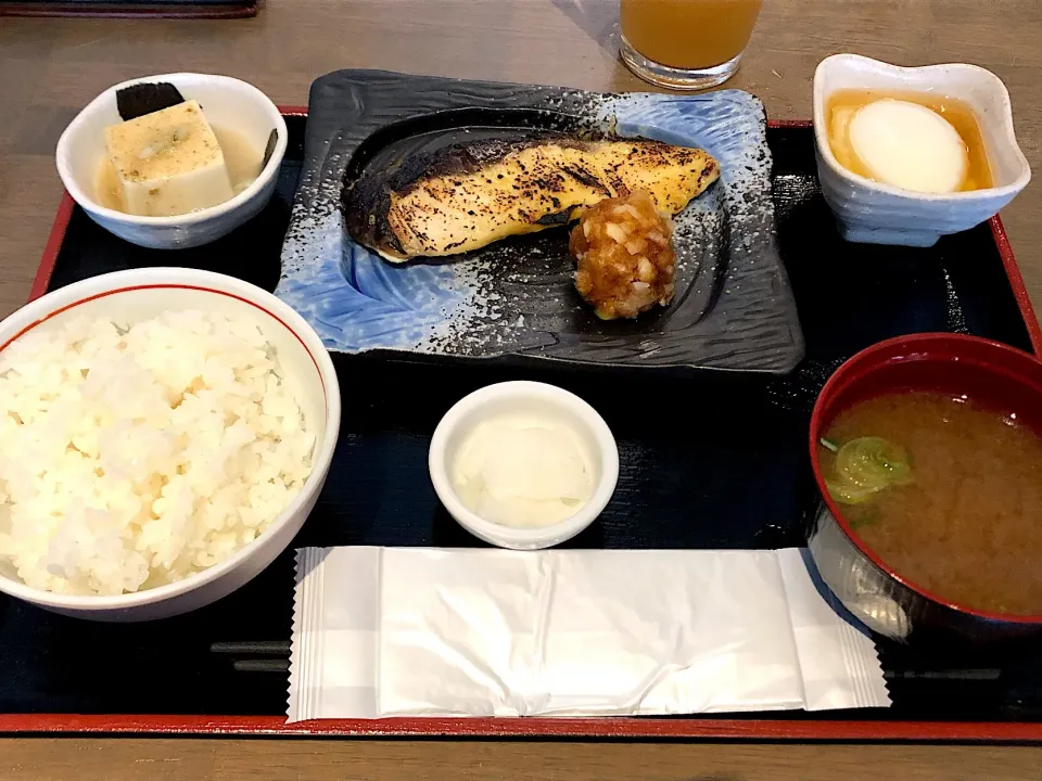 黒ムツの西京焼き御膳|しのぶさん