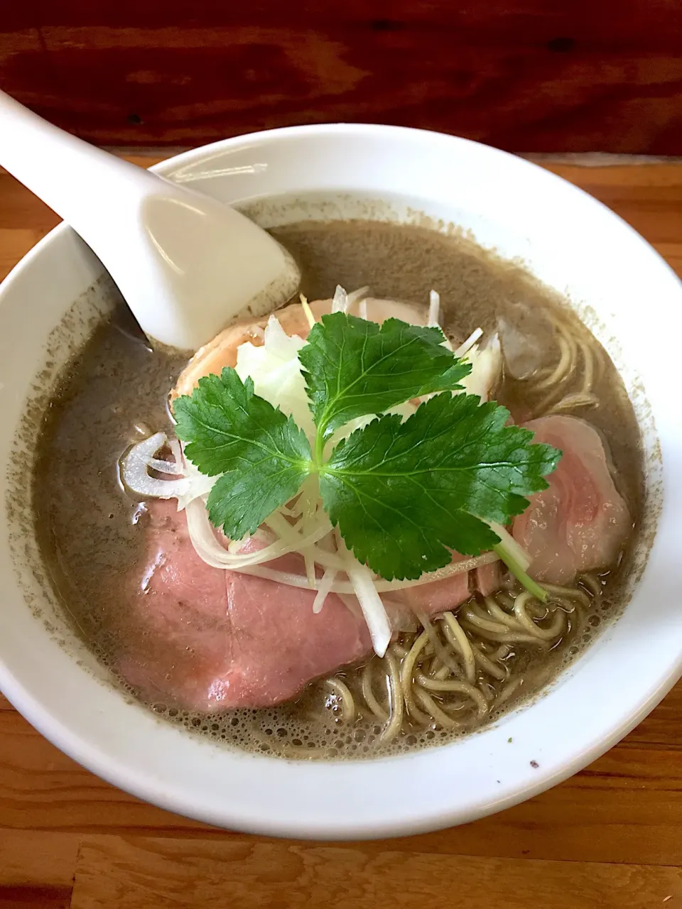 Snapdishの料理写真:特濃煮干しそば@寿製麺 中華そば よしかわ（北上尾）|Kazuya Miyukiさん