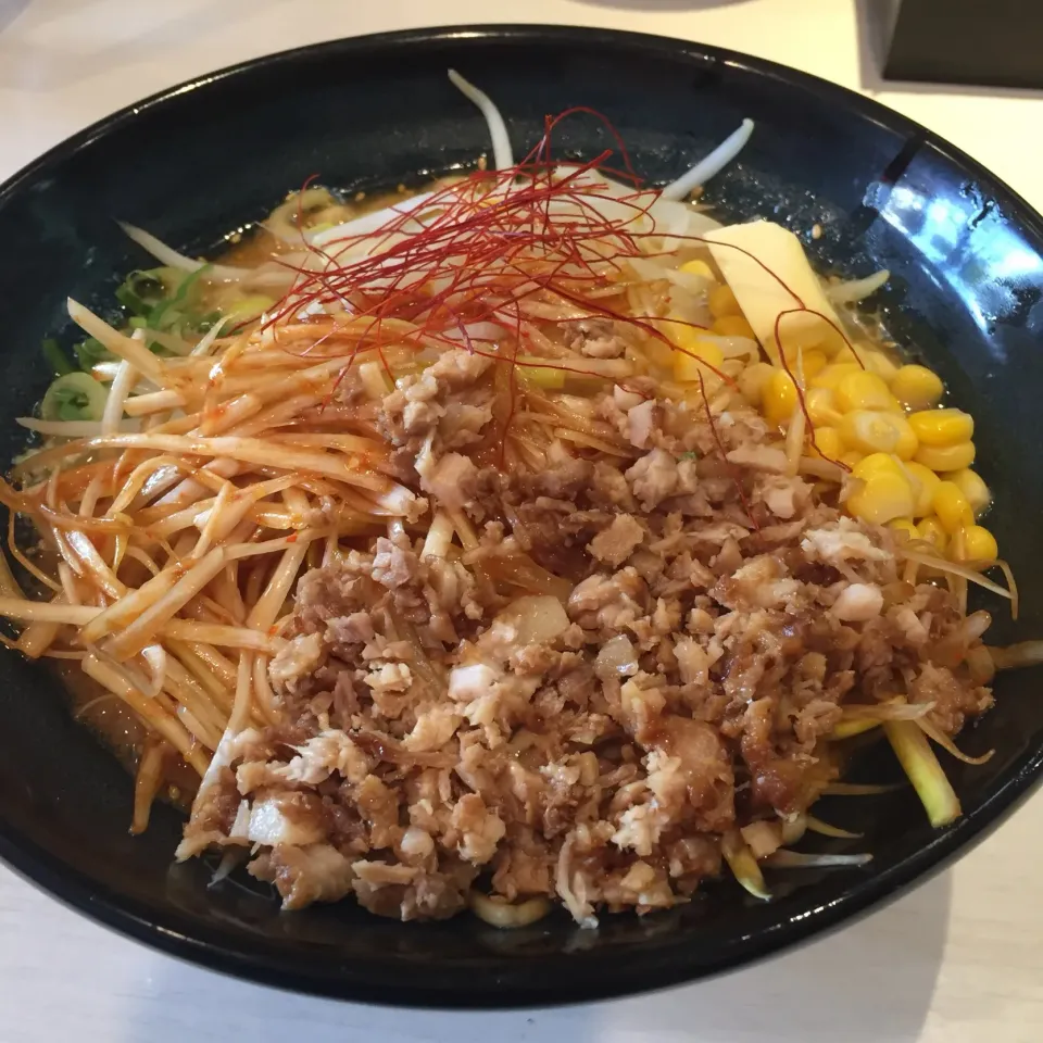 先日食べたゴル家の味噌ラーメン🍜 トッピング ネギ|NOMU'S キッチン🍳さん