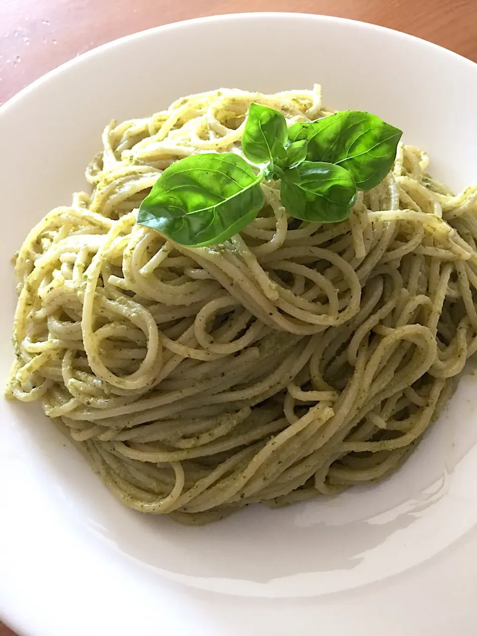 Snapdishの料理写真:本日のランチ ジェノベーゼのパスタ作ったよ🇮🇹|NOMU'S キッチン🍳さん