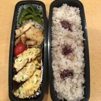 Snapdishの料理写真:オット弁当0225|hisakoさん