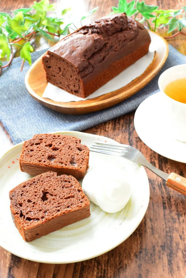 豆腐入り！ココアパウンドケーキのレシピ|アマイモノ・クウ蔵さん