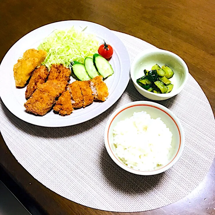 チキンカツ、ハムカツ #料理好きな人と繋がりたい  #チキンカツ #ハムカツ #料理|kayoさん