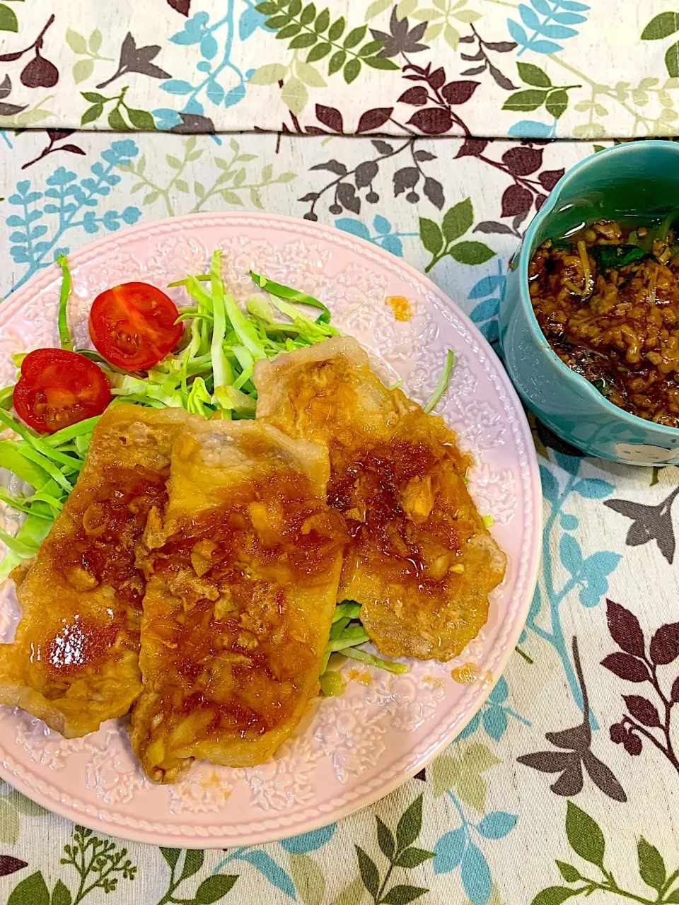 オニオンソースの生姜焼き🙌|mayuさん