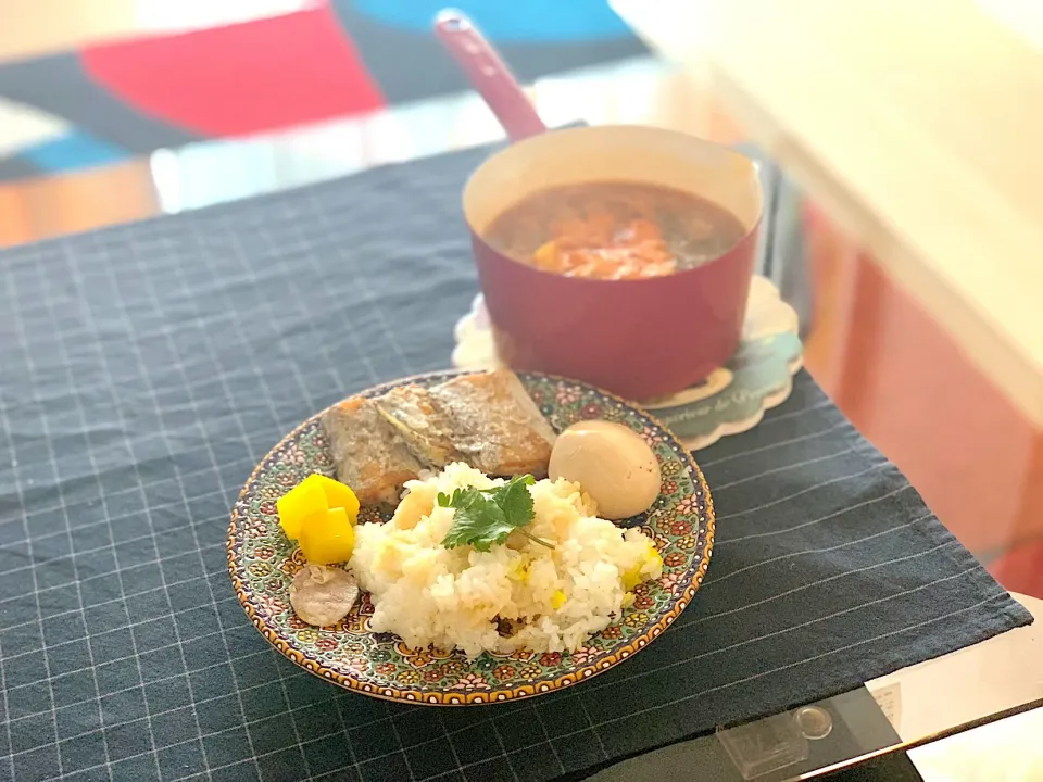 Snapdishの料理写真:太刀魚の塩焼き|Syou Syousyou Syouさん