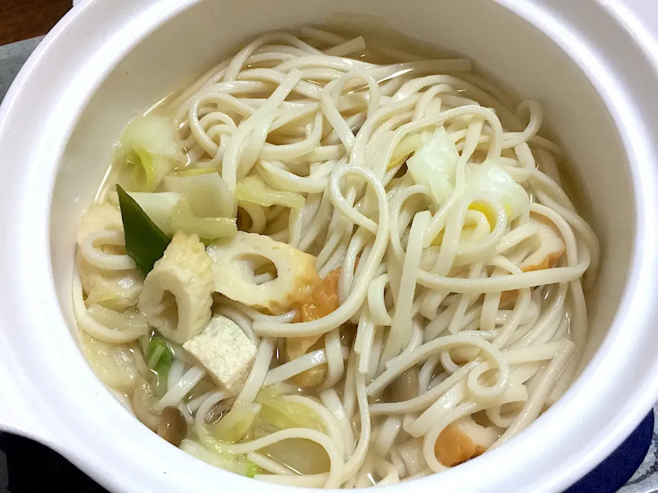 おでんのつゆでうどん！|あんこさん