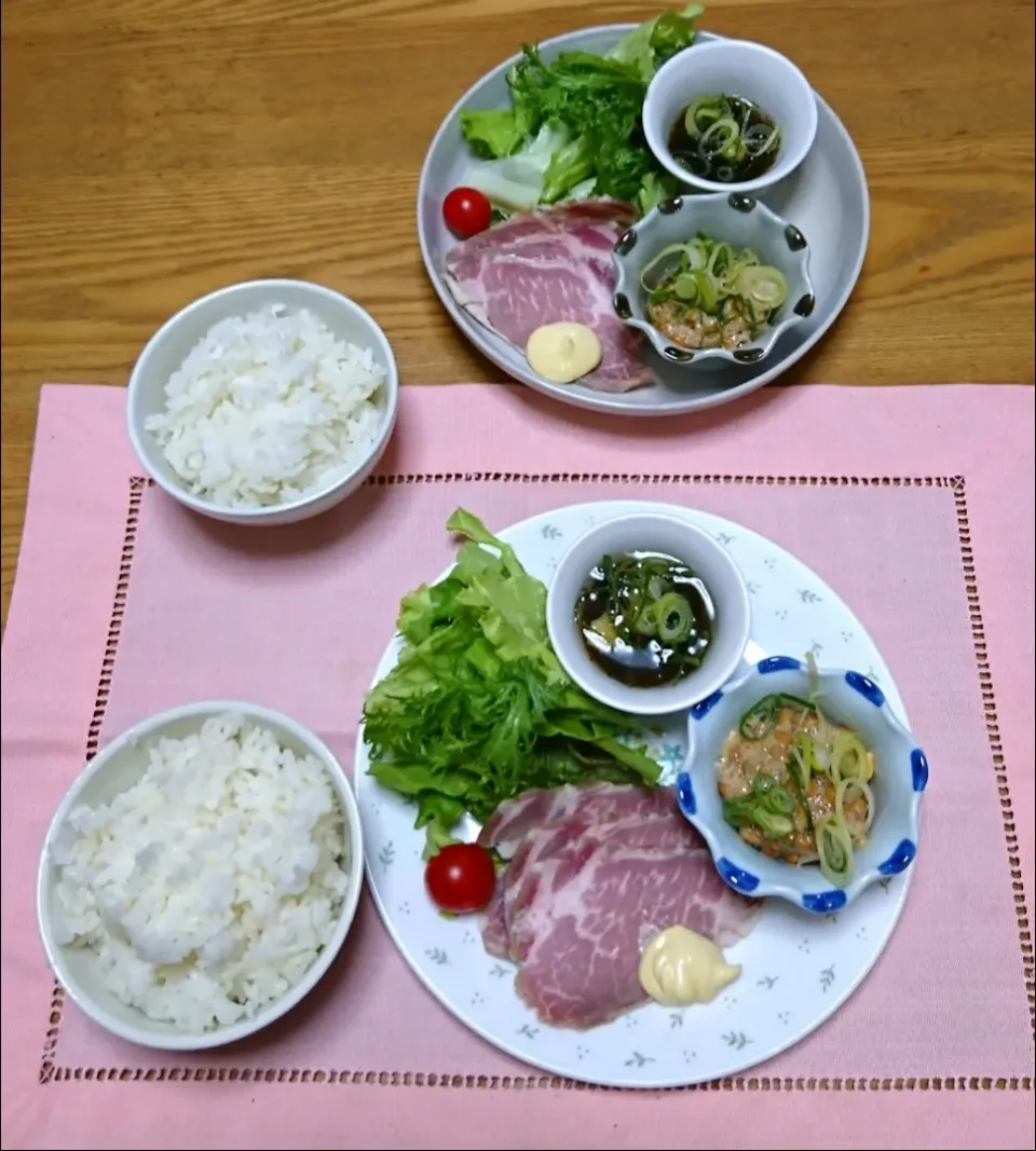 『自家製ハムで朝ごはん』|seri-chanさん