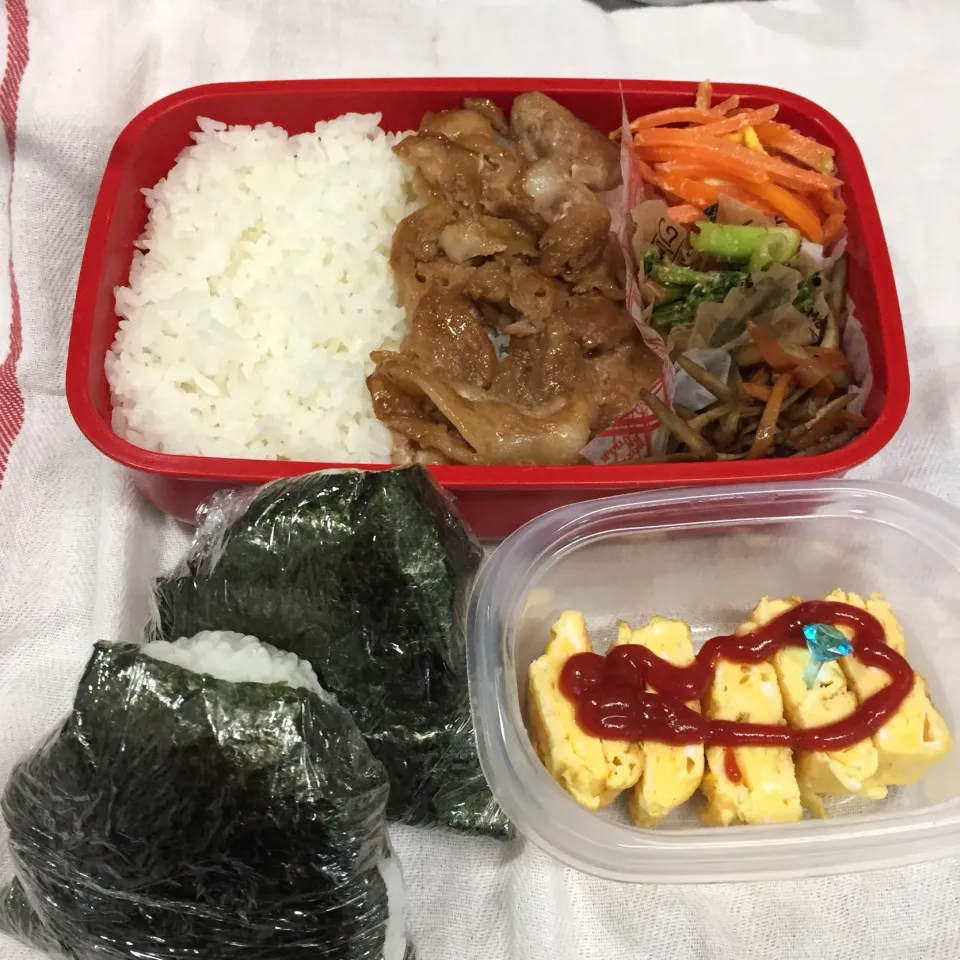 Snapdishの料理写真:男子高校生弁当No.531・今日も感謝弁当|mickyさん