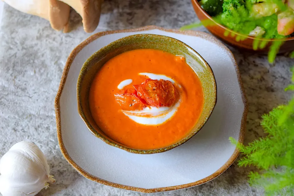 Creamy tomato soup 🍅|Ana (POT_Y134YUM609)さん