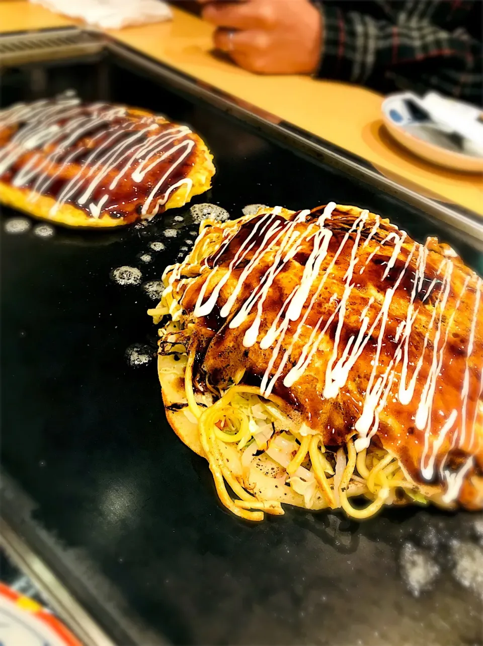 広島焼きとミックス焼き🥢|ちはるさん