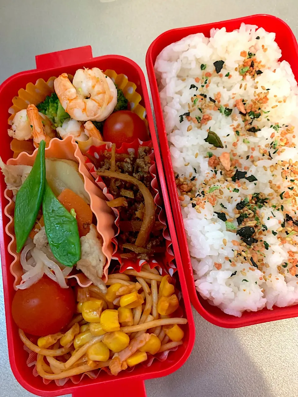 Snapdishの料理写真:2/27🥓お弁当|irodori🍡さん